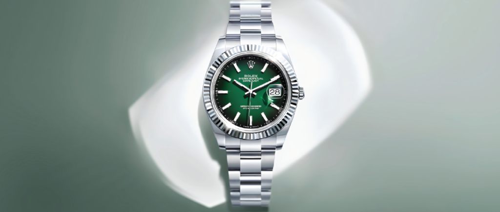 Ombre dial Rolex Datejust breaker image